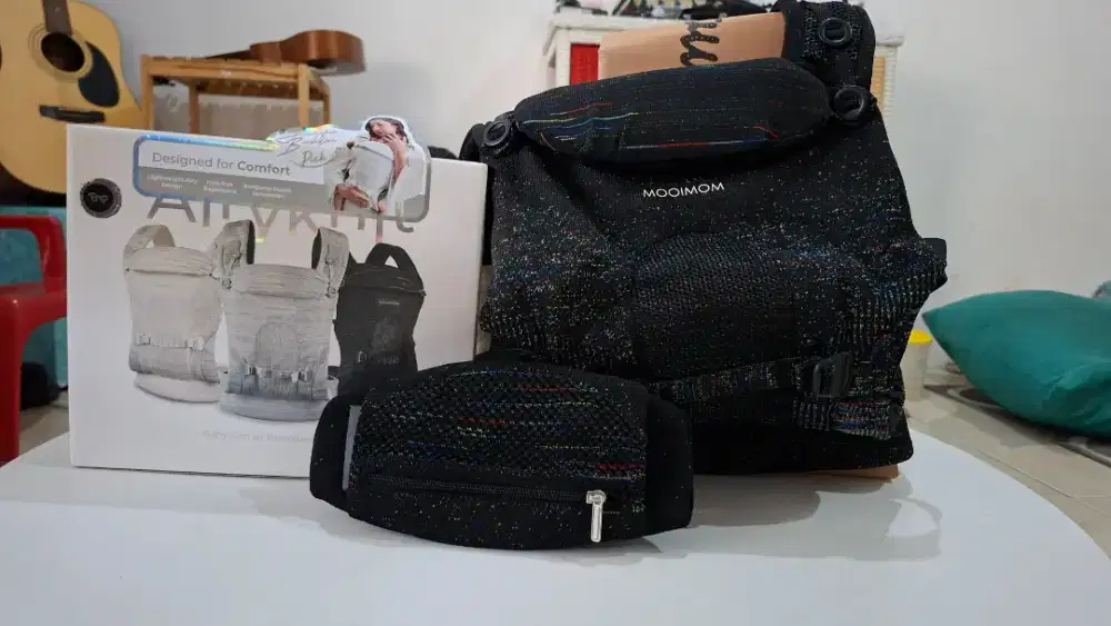 Mooimom AiryKnit Baby Carrier - Gendongan Premium SSC Airy Knit