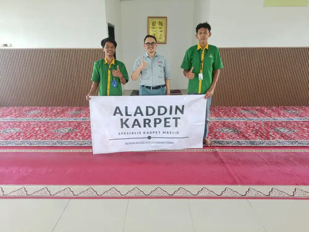 Ready Karpet Masjid Turki Tebal - Royal Raudah 18mm