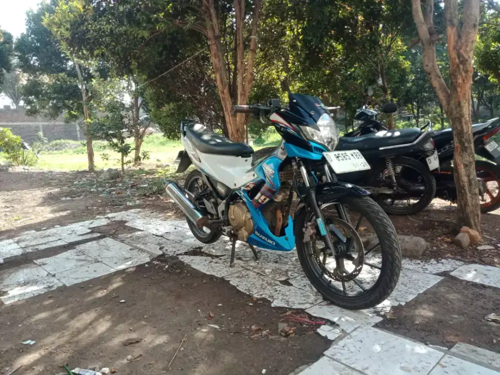 Satria Fu FL 2013 ss kumplit pajak isi stater jalan mesin adem orian