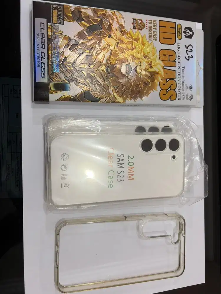 Case dan antigores khusus Samsung S23