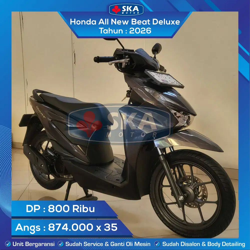 Honda All New Beat Deluxe Tahun 2026