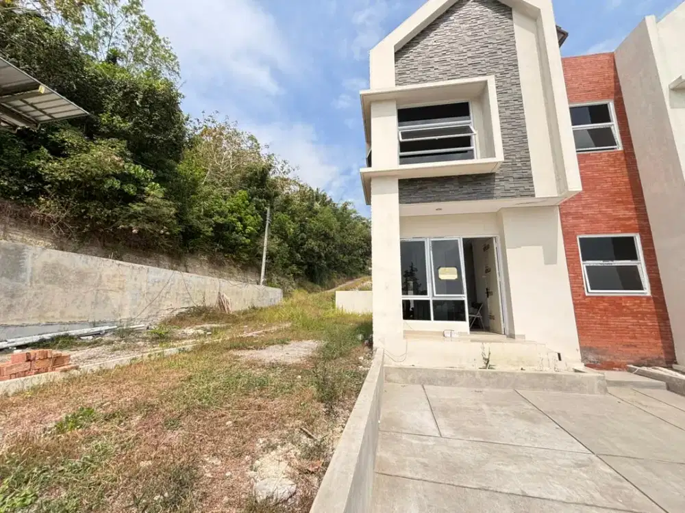 RUMAH BARU SIAP HUNI HARGA TERJANGKAU, FASILITAS CLUSTER LENGKAP