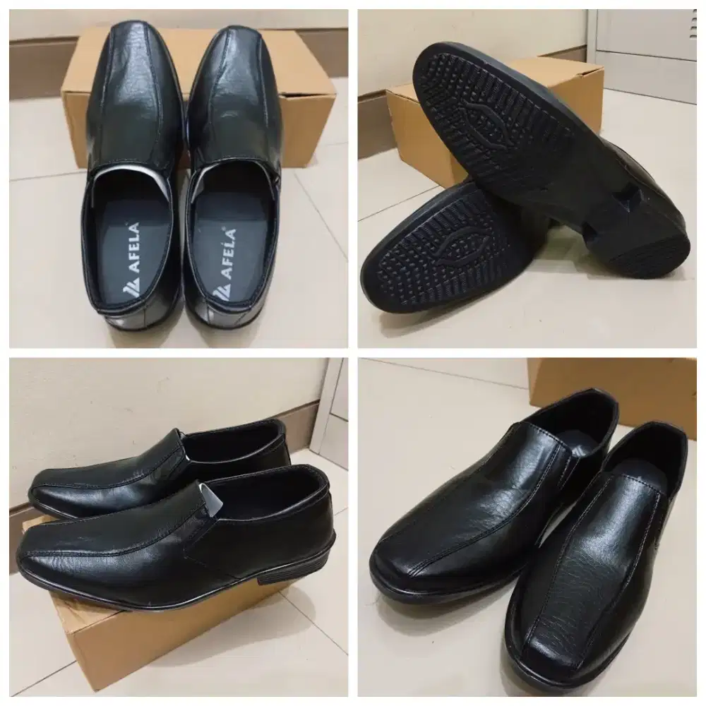 Sepatu Pantofel Afela Slip On Size 41