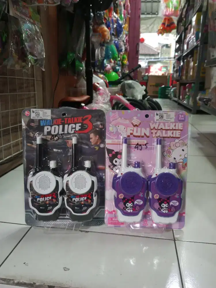 Mainan Anak Talkie Walkie baterai