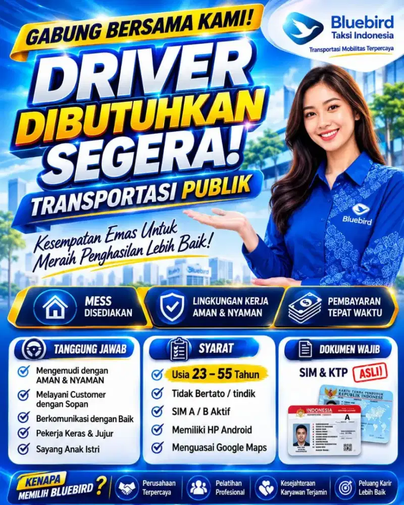 Loker Driver Bluebird