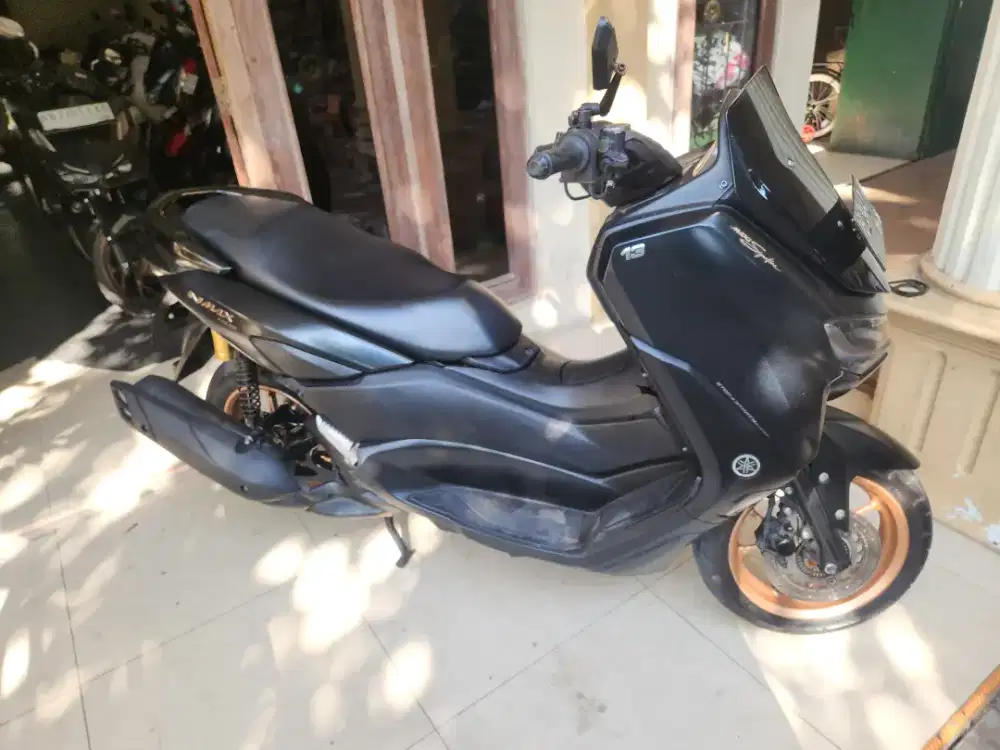 Nmax keyless hitam 2021 plat pajak baru barkode ada Gbm