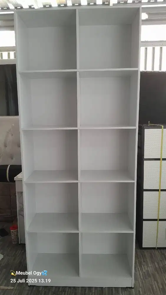 PROMO RAK BUKU/LAUNDRY SERBAGUNA 10 RUANG SALE TERMURAH GRATIS ANTAR