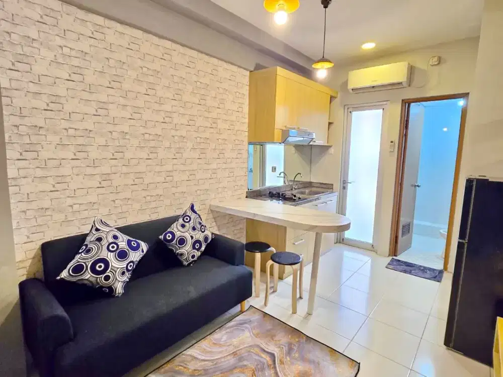 Dijual New Gress Mewah Apartemen Gunawangsa Manyar Loby Hotel 2BR Full Furnished