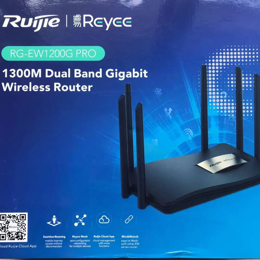 RUijie RG-EW1200G PRO 1300M Dualband Gigabit MU MIMO AC wave 2 Mesh