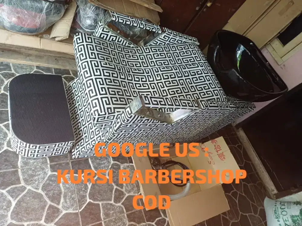 Washbak keramas keramik barbershop barber salon bonus kursi salon