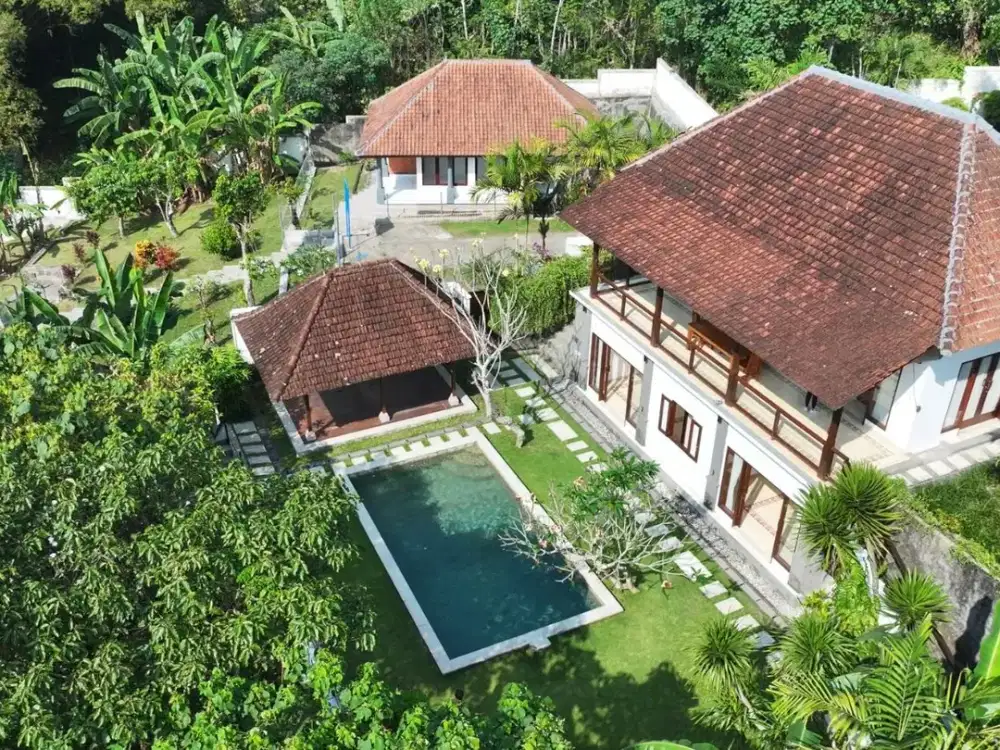 Tranquil river front villa in the southern Tabanan
