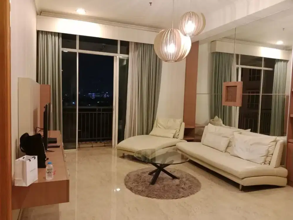 Jual/Sewa Apartemen Luxury Senayan Residence Furnish View Pool 1 BR Dekat Gbk, Senayan City, Dll di Senayan Jakarta Selatan
