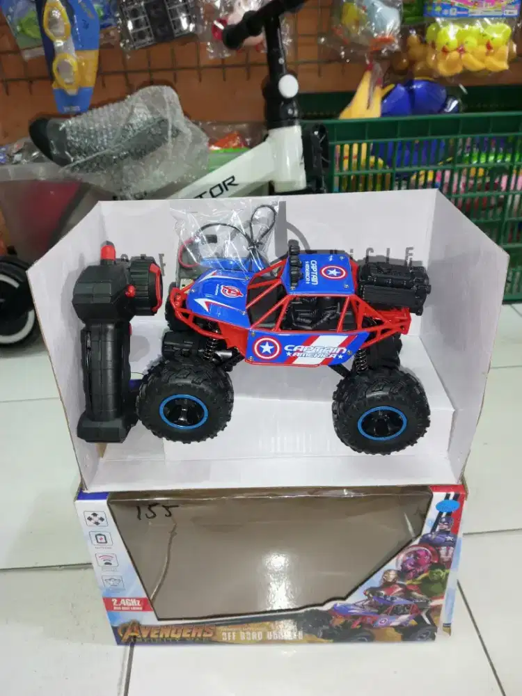 Mainan Anak Rc Avengers asap cas