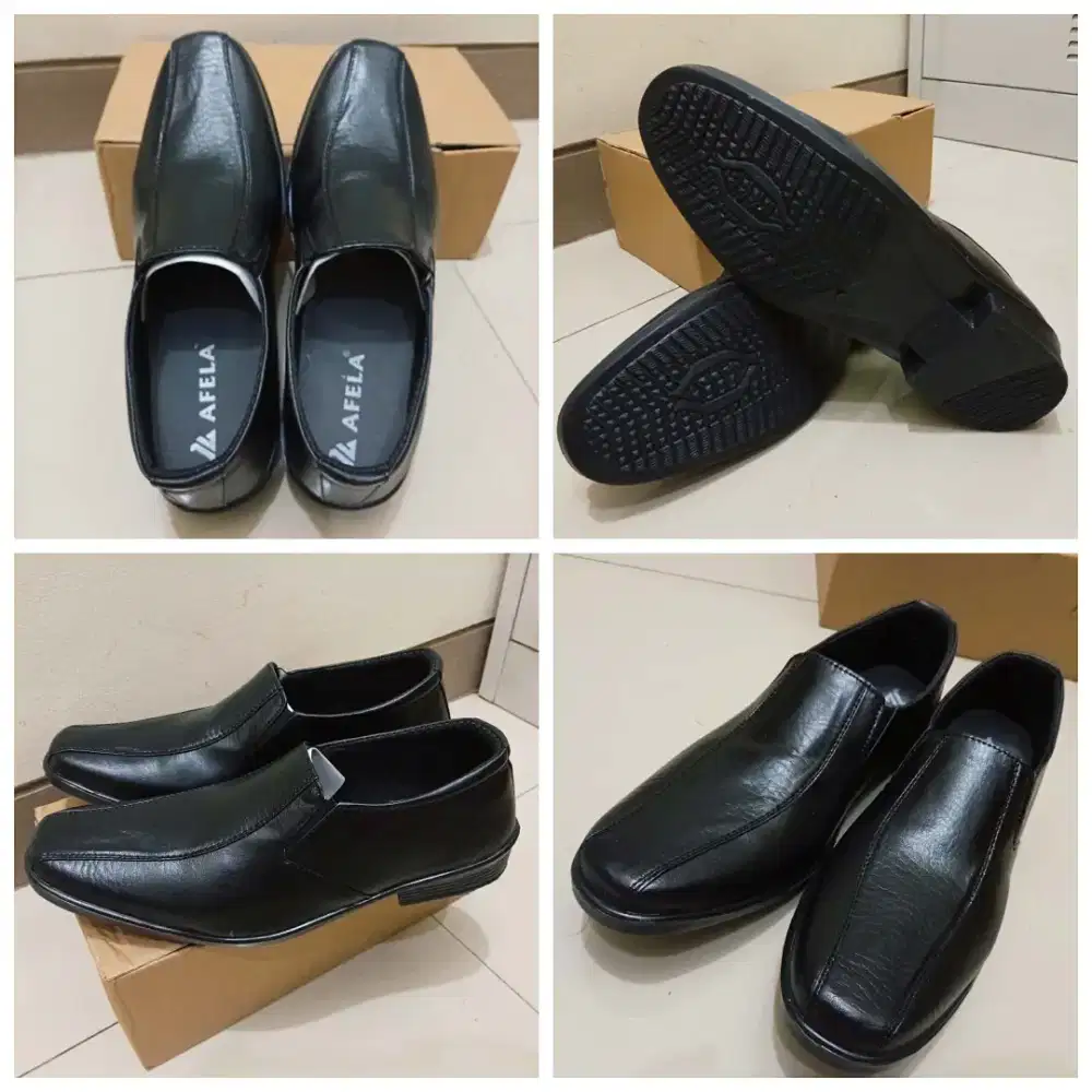 Sepatu Pantofel Afela Slip On Size 41