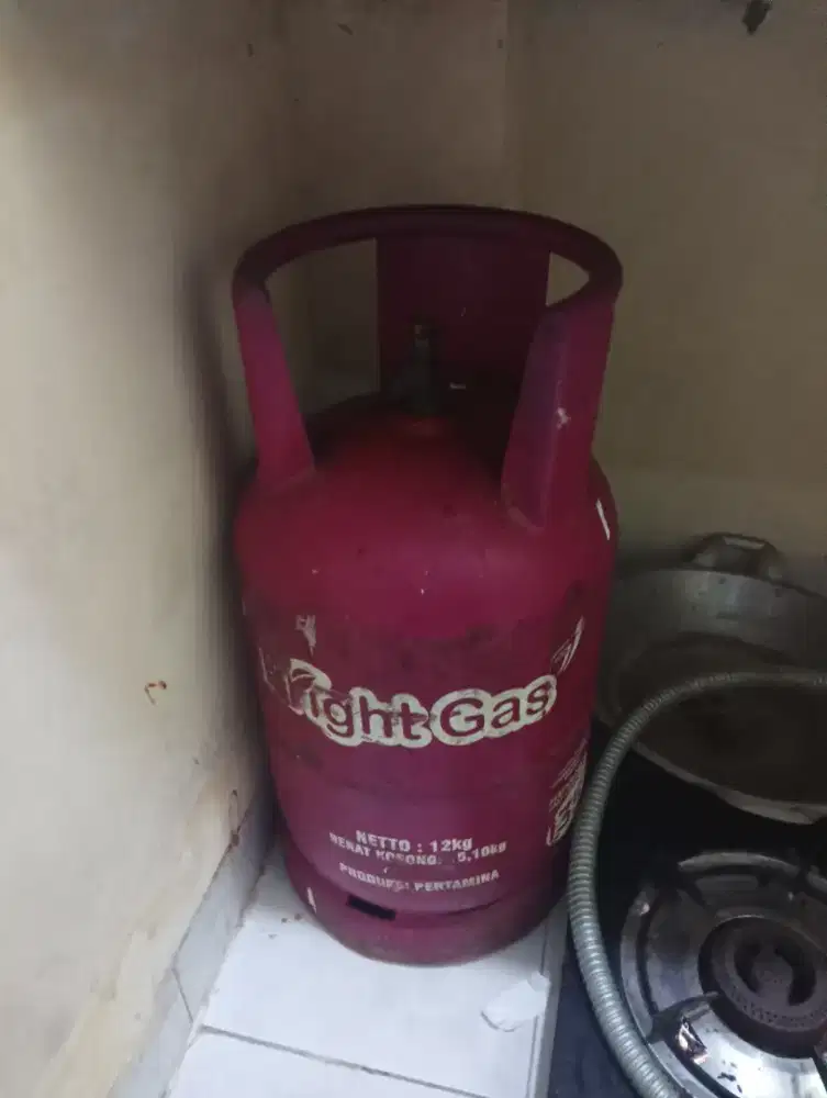 Gas LPG 12kg isi masih penuh