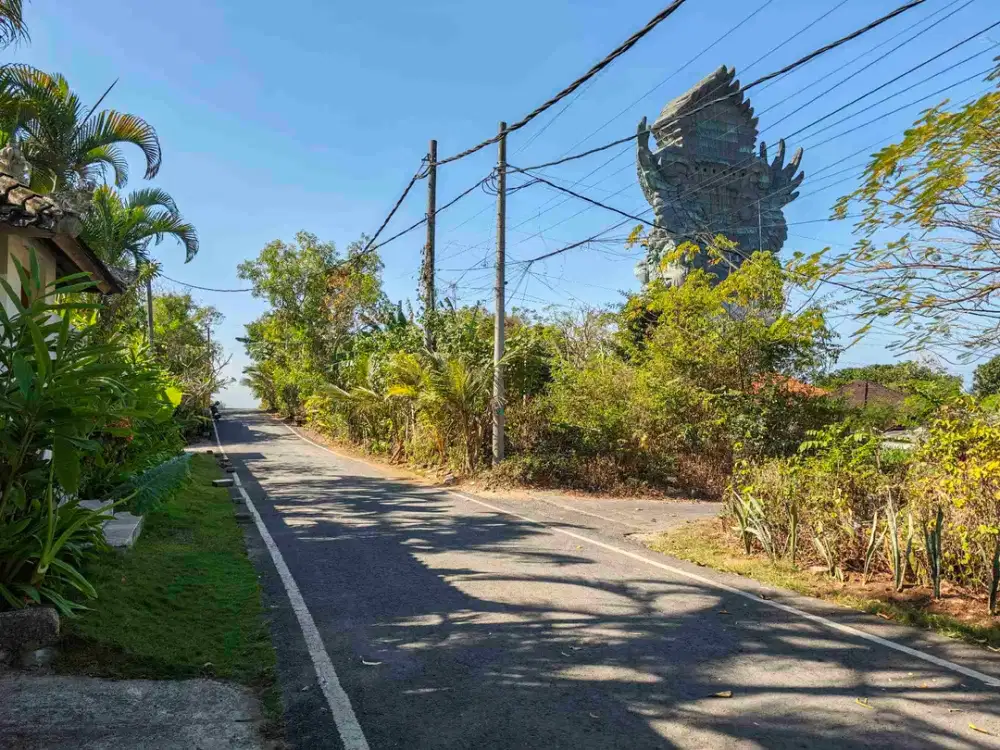 Tanah View GWK di Ungasan zona Perumahan