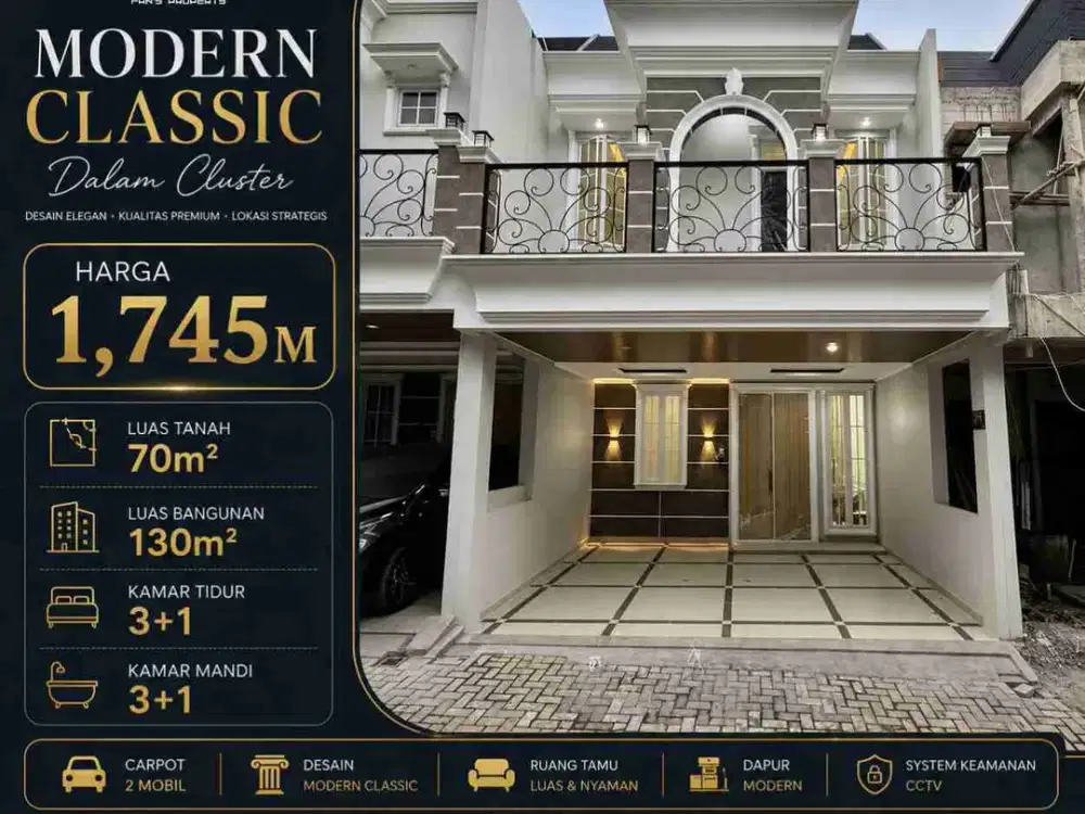RUMAH MURAH AKSES PINGGIR JALAN DI JAGAKARSA JAKSEL
