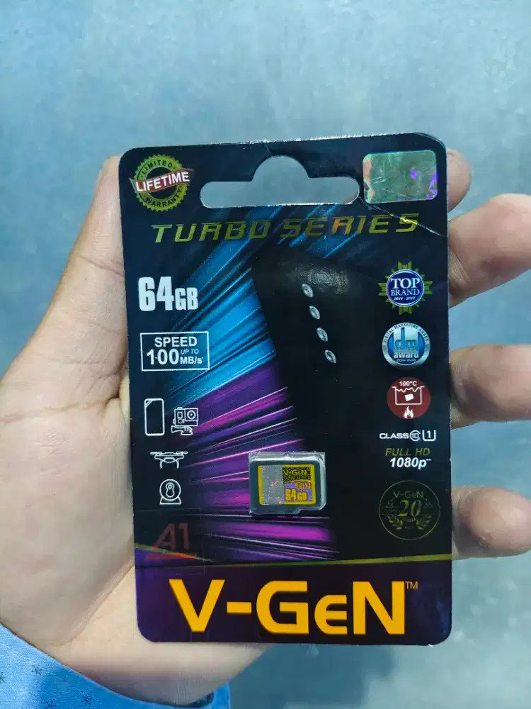 SD CARD V-GEN 64GB TURBO SERIES