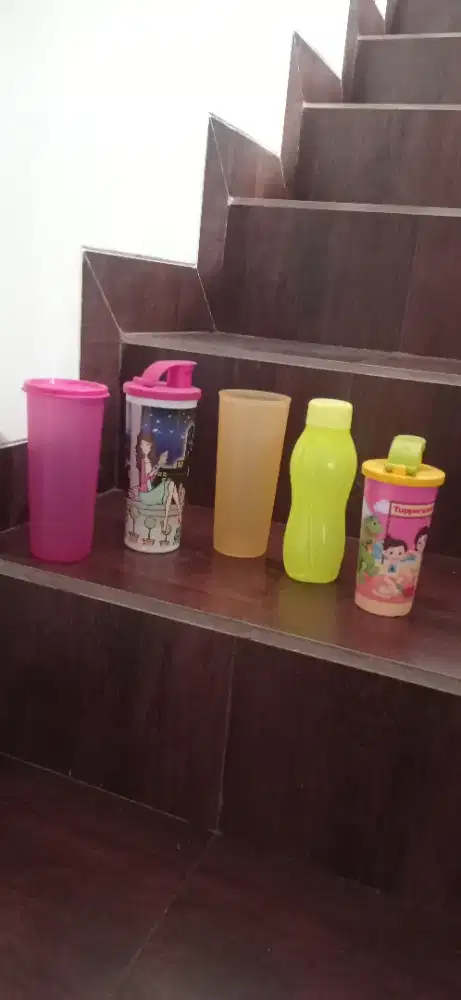 Tupperware bottle 5pc