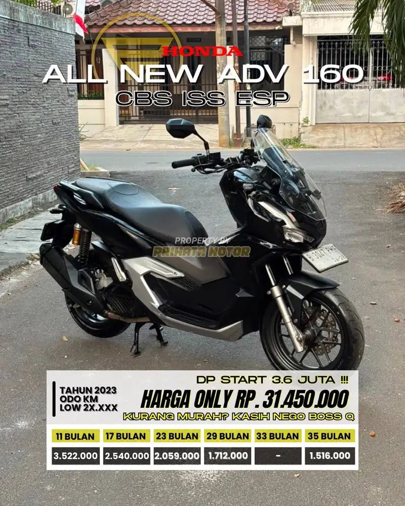 HONDA ALL NEW ADV 160 CBS ISS ESP 2023