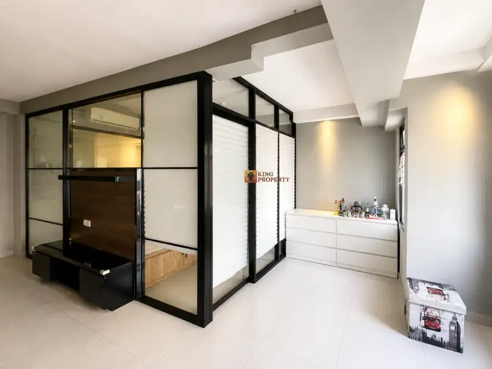 Disewakan 1BR Green Bay Pluit Bayview – Modern Industrial & Contemporary Minimalist, Tower Favorit