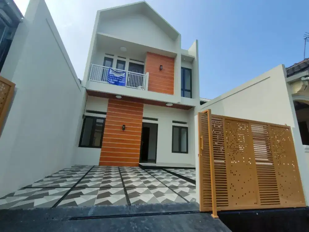 JUAL RUMAH 2 LANTAI MURAH DEKAT 3 AKSES TOL DI BEKASI TIMUR, MUSTIKAJAYA