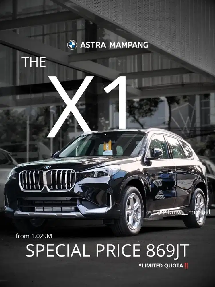 BMW X1 sDrive18i xLine VIN 2025 | Brand New | Best Offer GIIAS