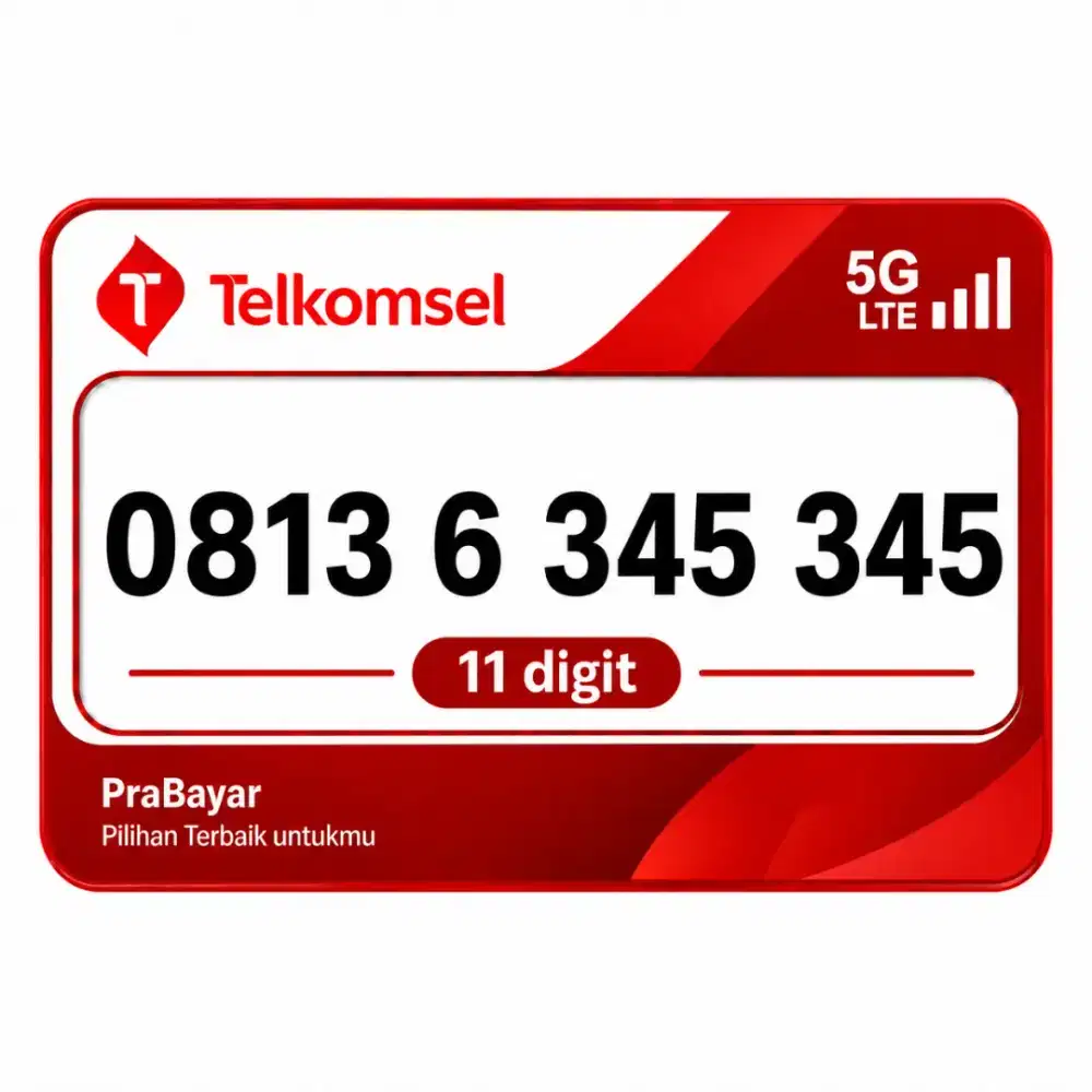 Nomor cantik 11digit Telkomsel