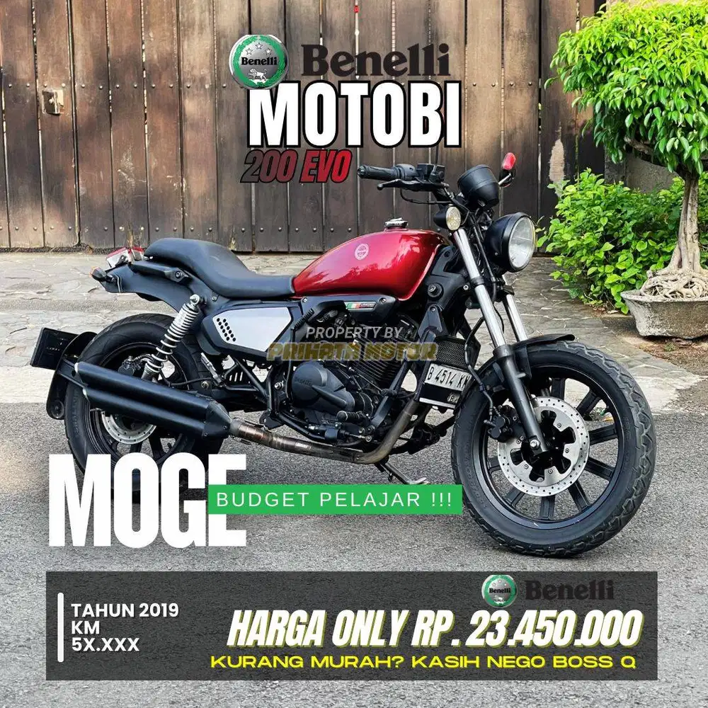MOTOBI BENELI 200 EVO 2019