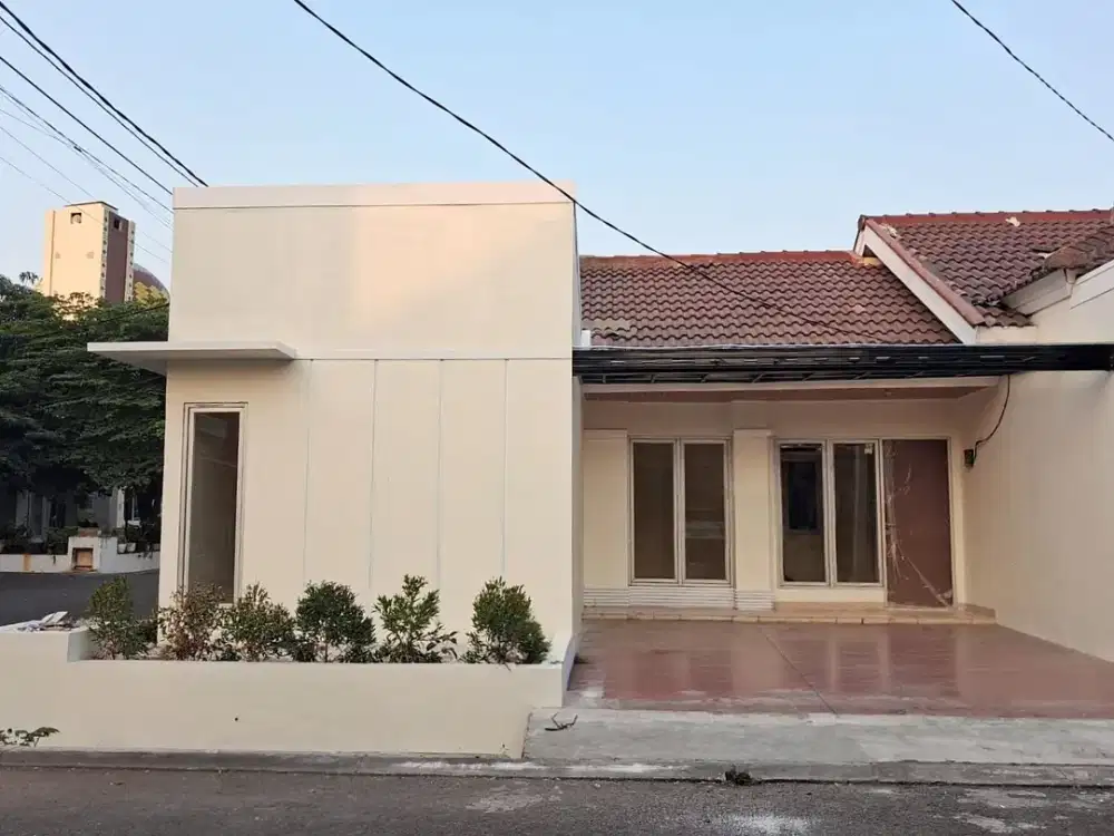 Dijual Rumah Hook Full Renov di Cluster Harmoni Harapan Indah Bekasi