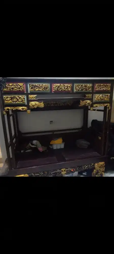 Ranjang banji peranakan / Lokcan antik