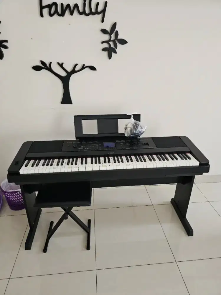 Jual Piano Yamaha DGX 660 Second