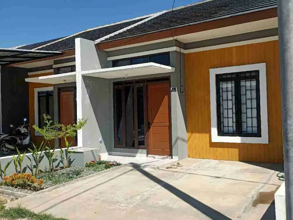 dijual rumah model minimalis contemporer dekat pusat kota dengan legalitas SHM