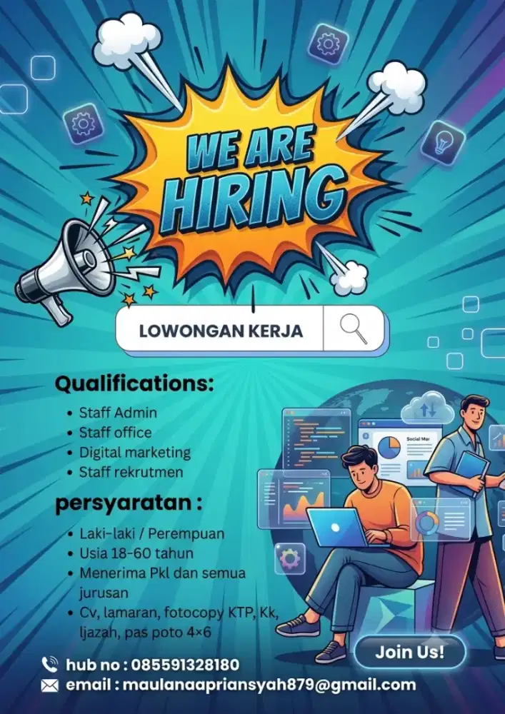 Dibutuhkan segera