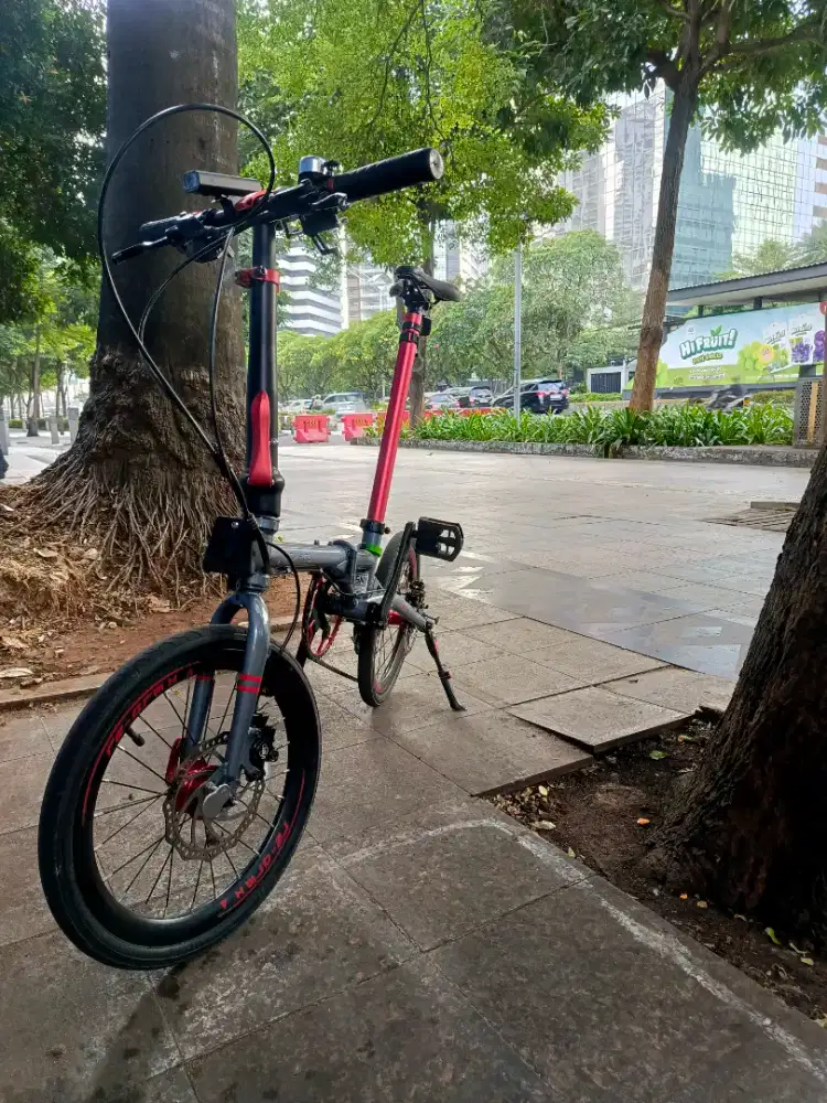 SEPEDA LIPAT AVAND 16plus/ REARM X UNITED