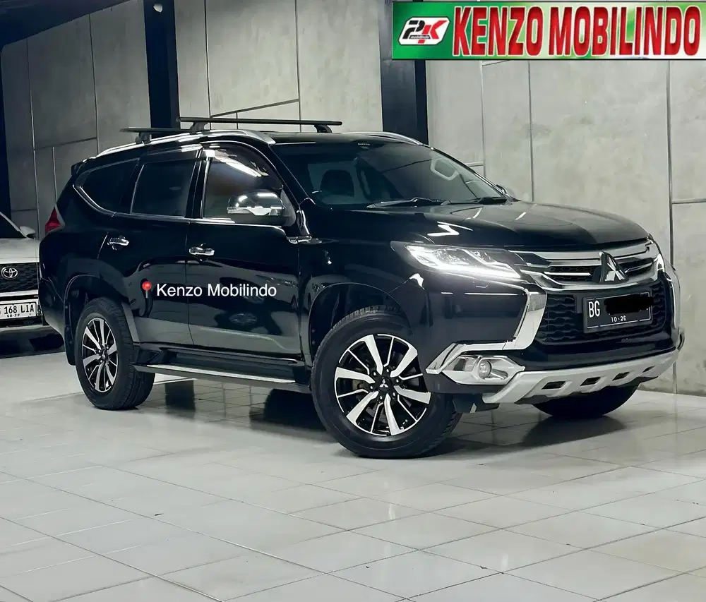 [Dp 45jt] Pajero Dakar CBU 4x2 AT 2016/2017 hitam,km 95rb top kondisi