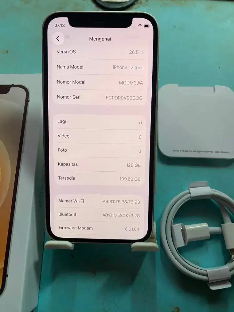 Iphone 12 mini inter 128gb