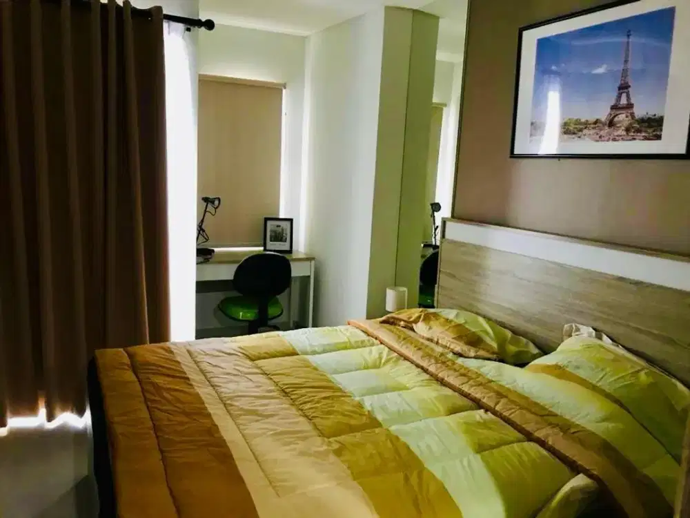 DIJUAL  Apartemen Springwood Furnished Tipe Studio di Alam Sutra