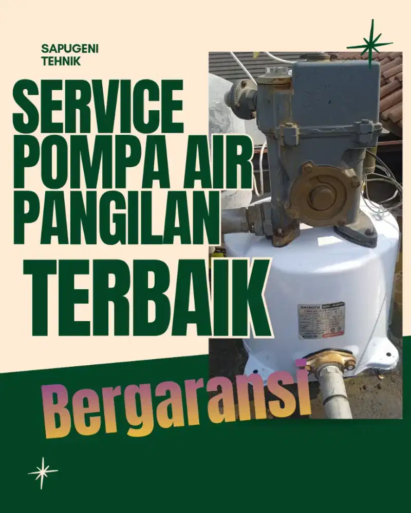 SERVICE POMPA AIR DAN BOR SUMUR JAKARTA