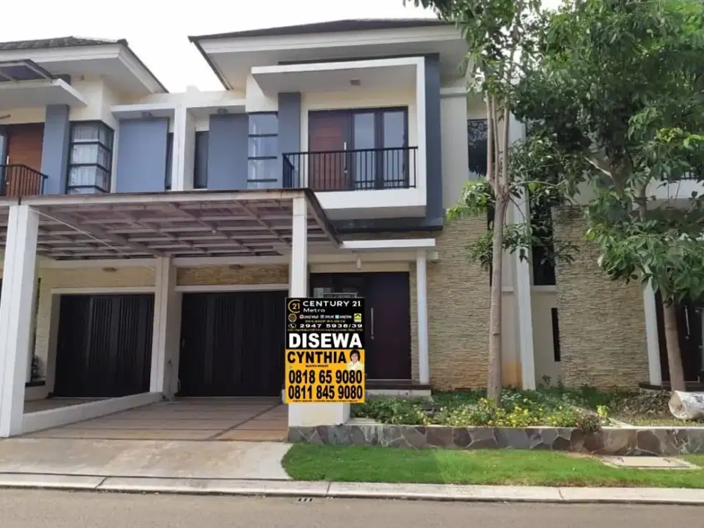 Disewakan Cepat Rumah Sudah rapi di Cluster Asera One South Harapan Indah Bekasi