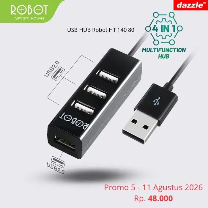 USB HUB Robot HT 140 80