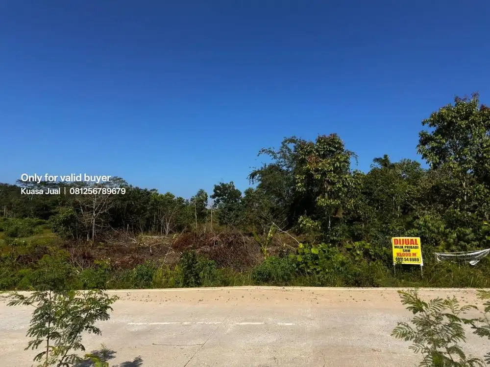 DIJUAL LAHAN LUAS KOMERSIL PREMIUM