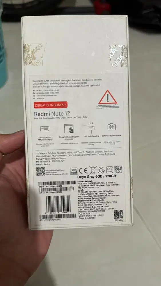 Redmi Note 12 4G 6/128