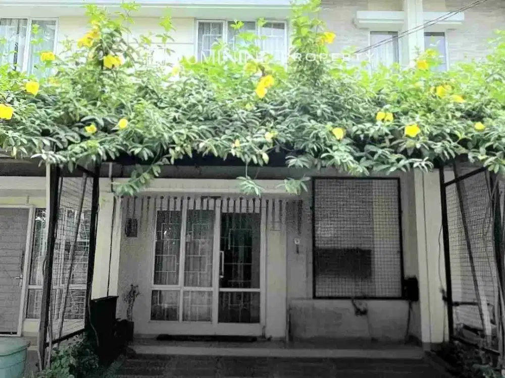 DIJUAL RUMAH CANTIK SIAP HUNI BISA KPR,SEMI FURNISHED BEBAS BANJIR DI SERPONG PARADISE CITY 1