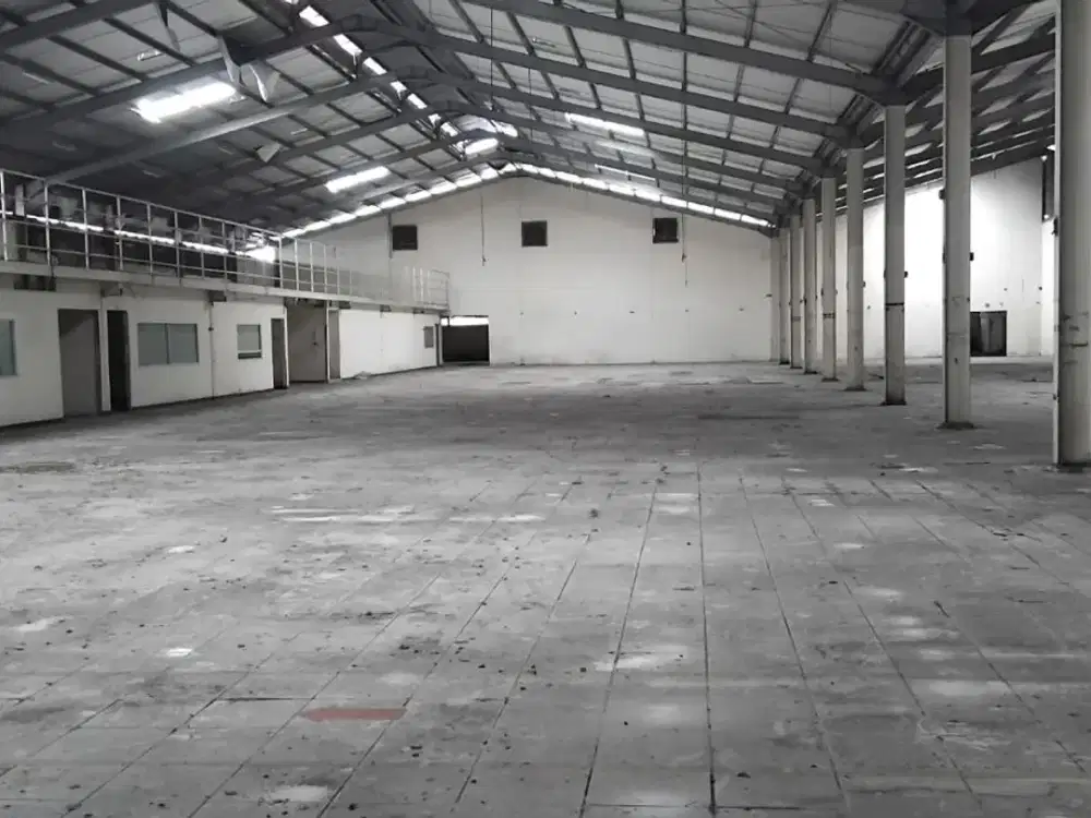 Gudang Luas Siap Pakai Lokasi Premium dan Strategis Cocok untuk Logistik, Manufaktur, Dll di Bekasi Kota