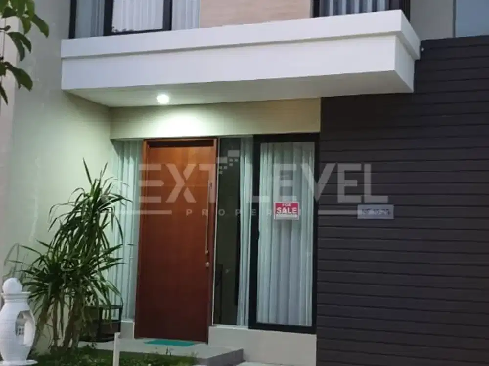 Dijual rumah full furnish di northwest lake Surabaya barat