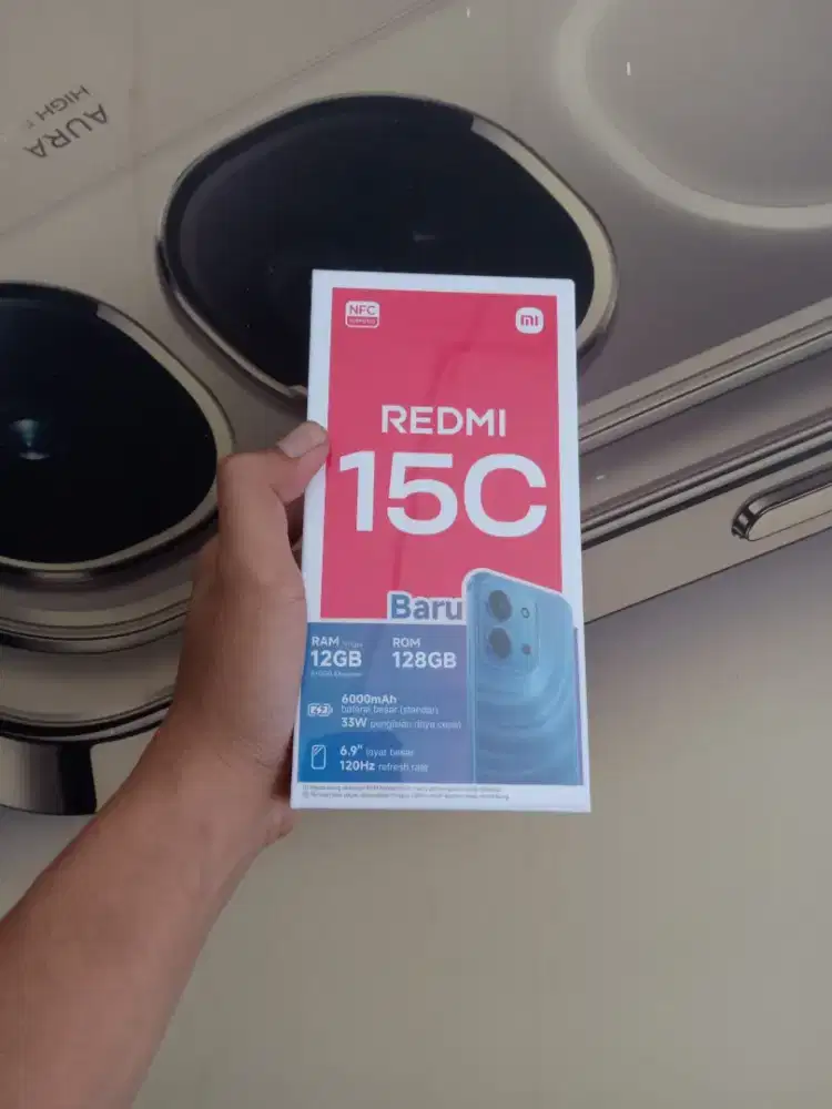 [ Fast respon WA ] Xiaomi Redmi 15C NFC 6+6/128 Garansi resmi 15bln