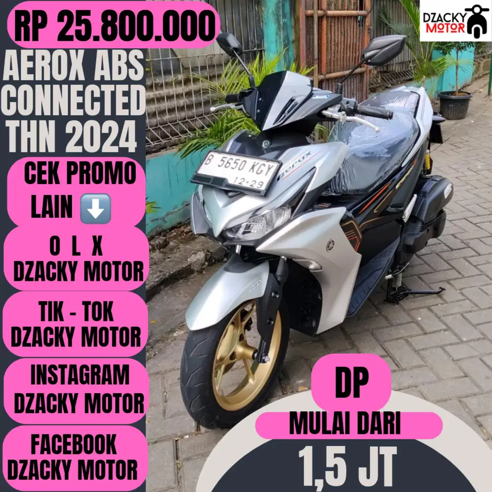 AEROX CONNECTED ABS THN 2024