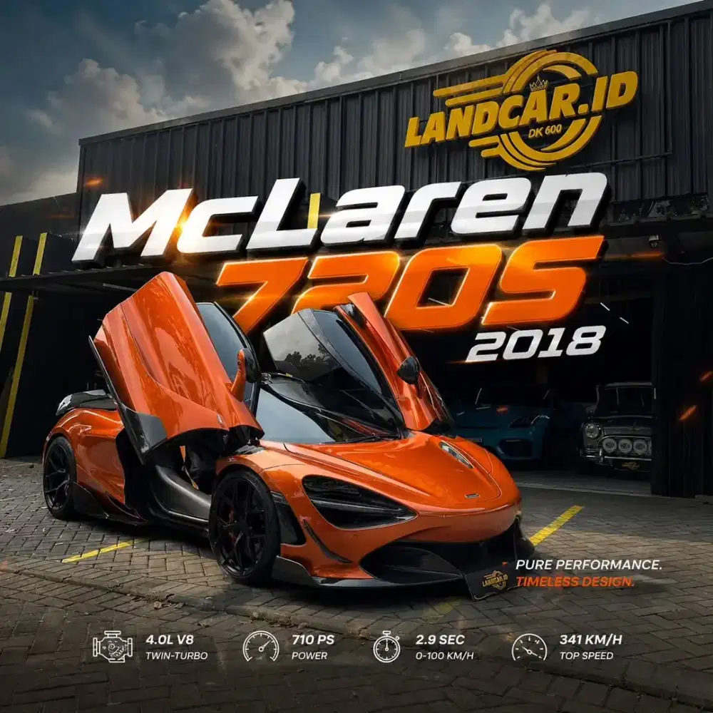 Mclaren 720s 4.0 Coupe AT 2018