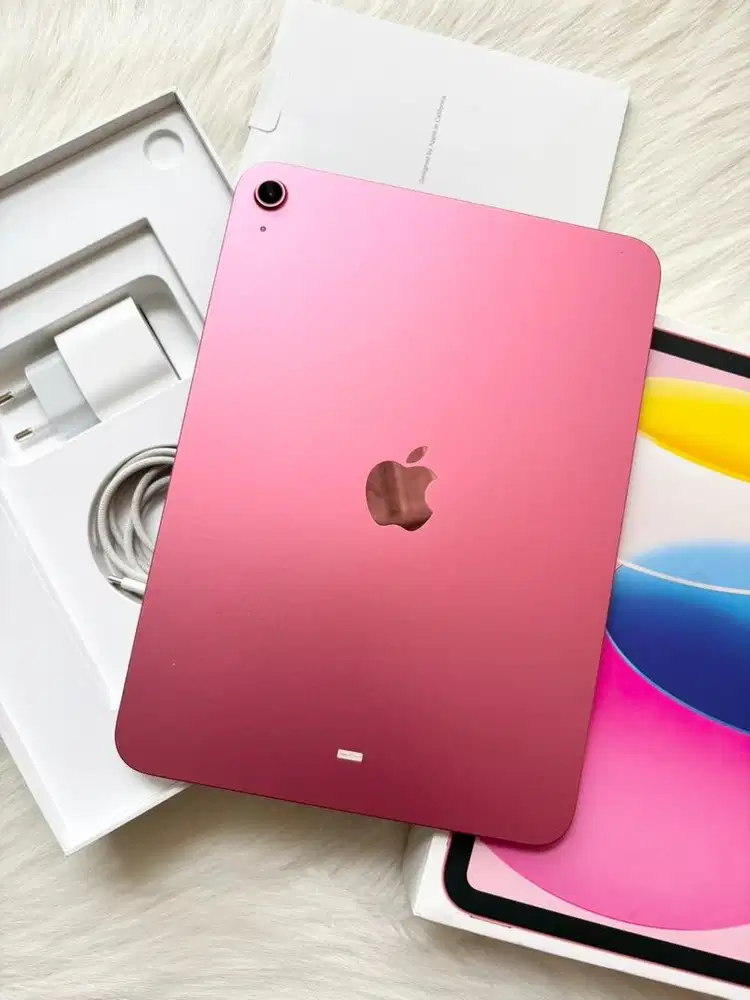 Ipad 11 inch (A16) 128gb pink, resmi iBox (like new)